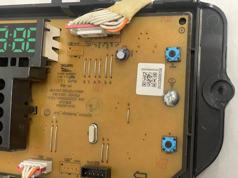 Samsung DC94 06610A Dc92 01802m Washer Control Board Panel AZ207797 | KMV490