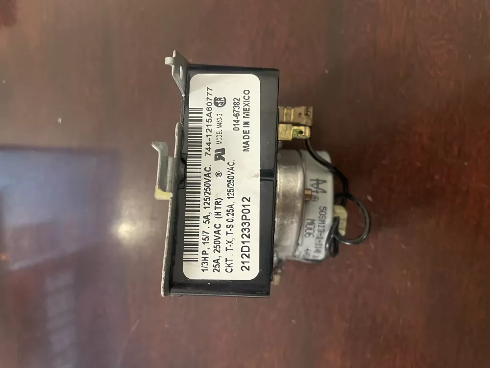 GE 212D1233P012 WE4M364 Dryer Timer