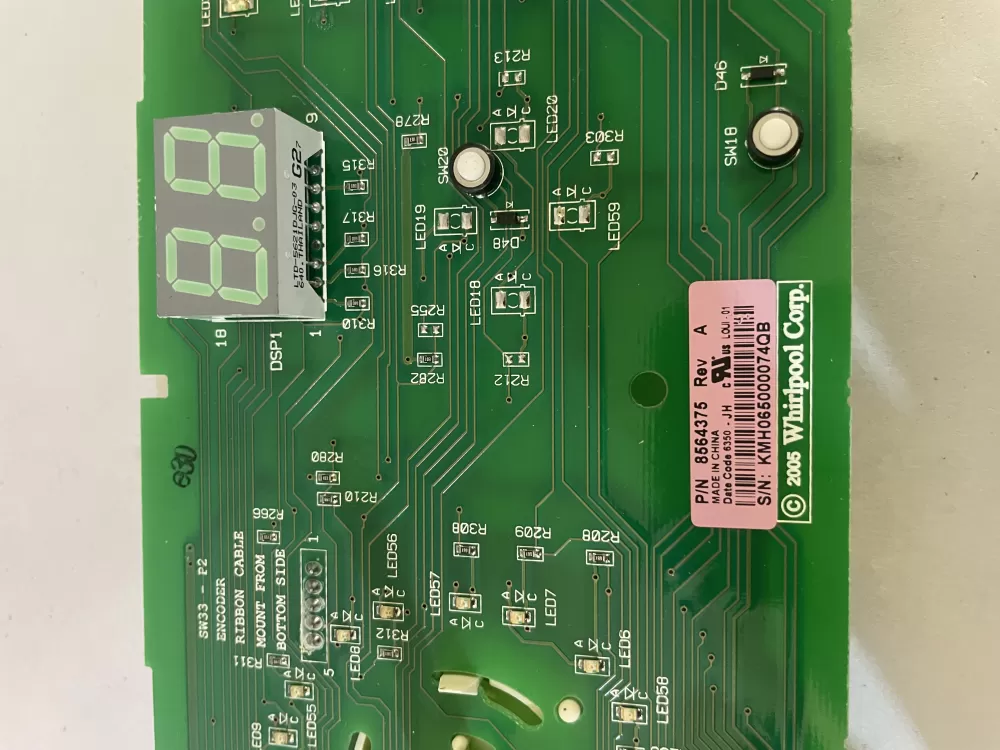 Kenmore 8564375 WP8564375 PS11746549 Dryer Board  AZ122900 | KM212