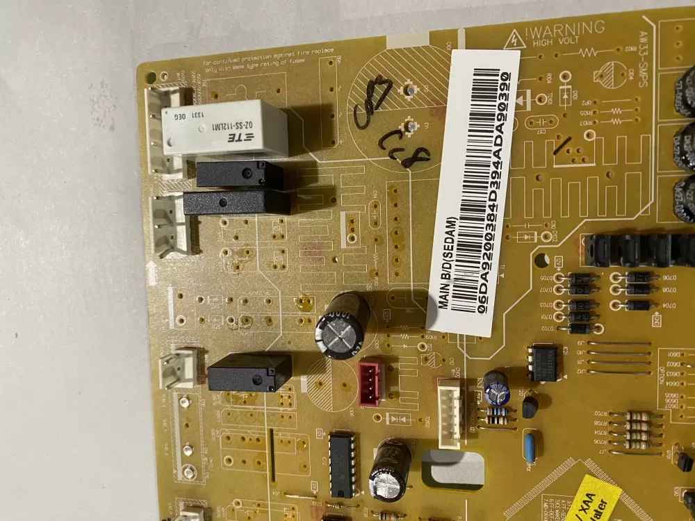 Samsung DA92 00384D Refrigerator Control Board AZ189744 | BK86