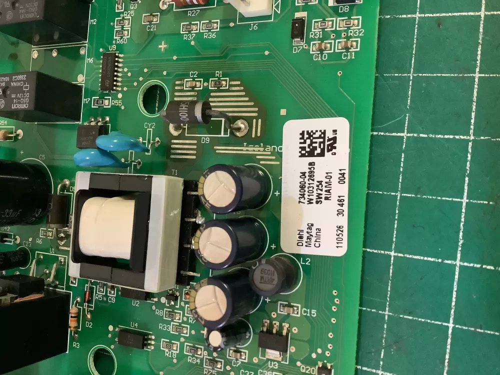 Whirlpool Maytag W10312695B Refrigerator Control Board AZ191608 | NR1415