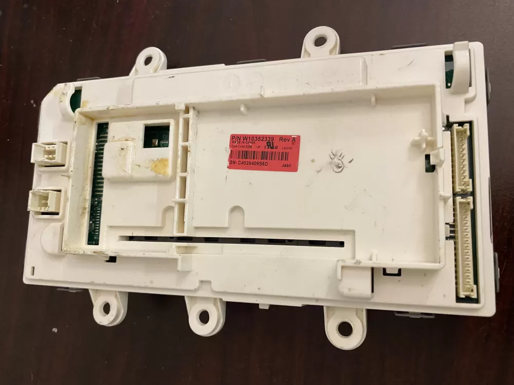 Whirlpool W10352339 Washer Control AZ36047 | BK344