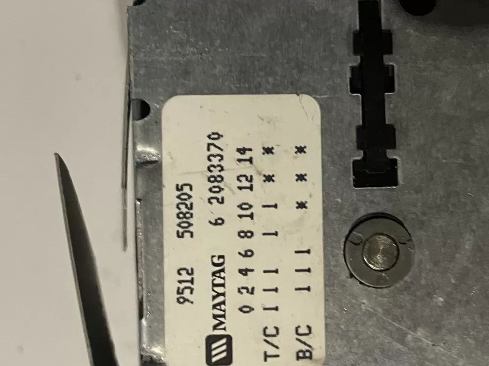 Maytag 6 2083370 Washer Timer With Control Knob AZ31616 | Wm321