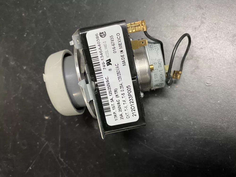 GE 212D1233P005 Dryer Timer AZ20492 | BK1384