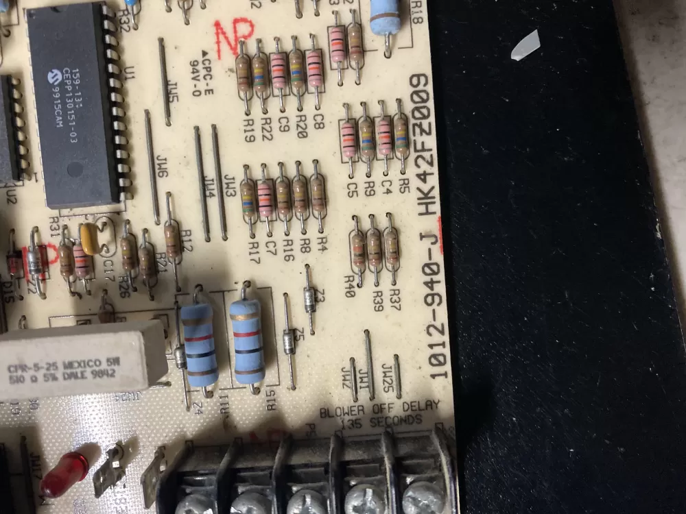 Carrier Bryant Furnace Control Board  1012-940-l Circuit AZ94 | BK898