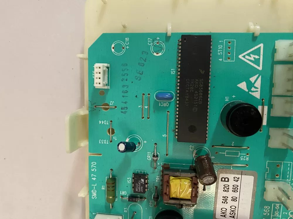 ASKO Pt# 8065042 /BOSCH Pt# 546820 DR Control Board AZ123626 | BK2251