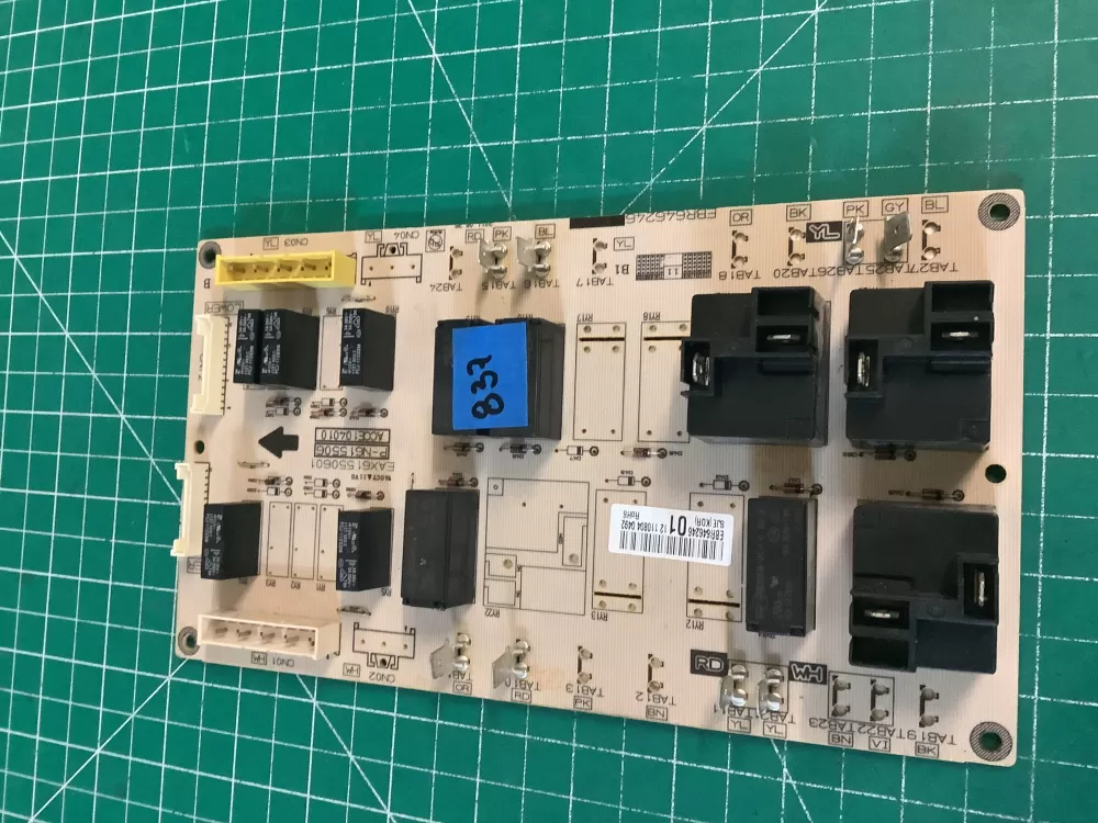 LG EBR64624501 EBR64624601 Range Control Board Relay Power AZ222984 | NR837