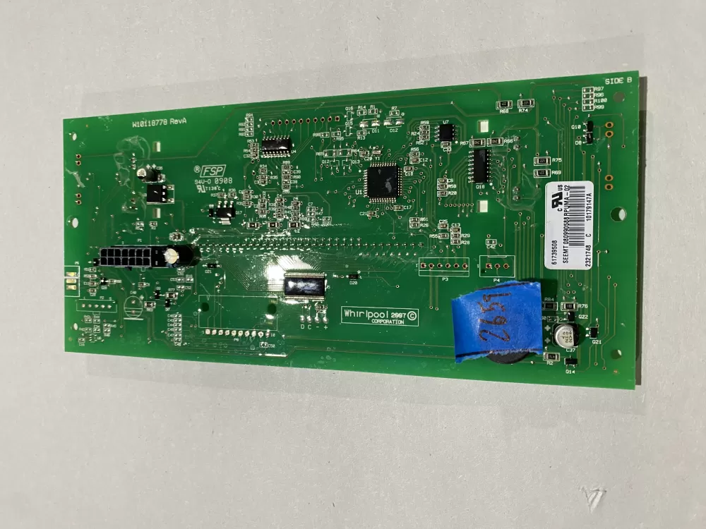 Kenmore 61739508 W10179147a Refrigerator Control Board AZ178191 | BK2659
