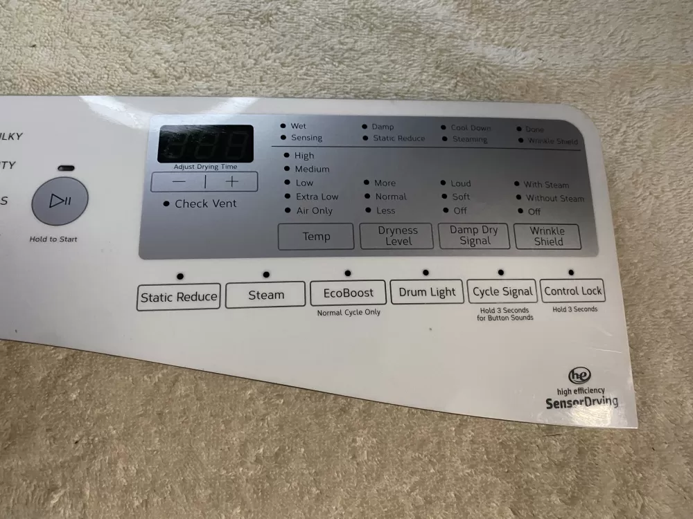 Whirlpool W10783681 W10825131 W10919216 Dryer Control Board Panel AZ5952 | V354