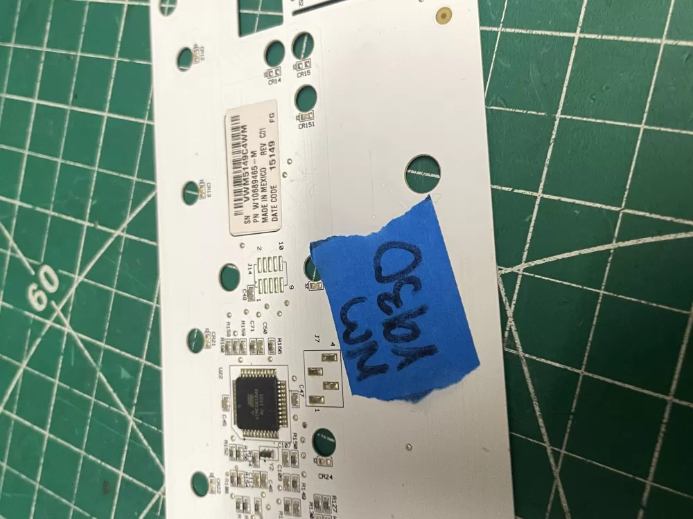 Whirlpool W10689465 Washer Control Board Interface AZ210503 | Wmv930