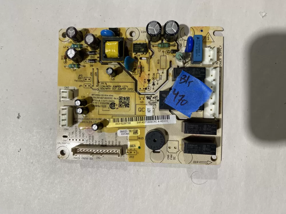 Electrolux ERF1500NA A02710603 Refrigerator Control Board AZ105167 | BK470