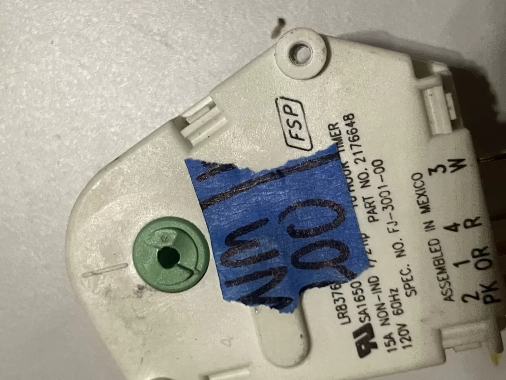 Whirlpool Kenmore W10822278 Refrigerator Defrost Timer AZ30727 | WM200