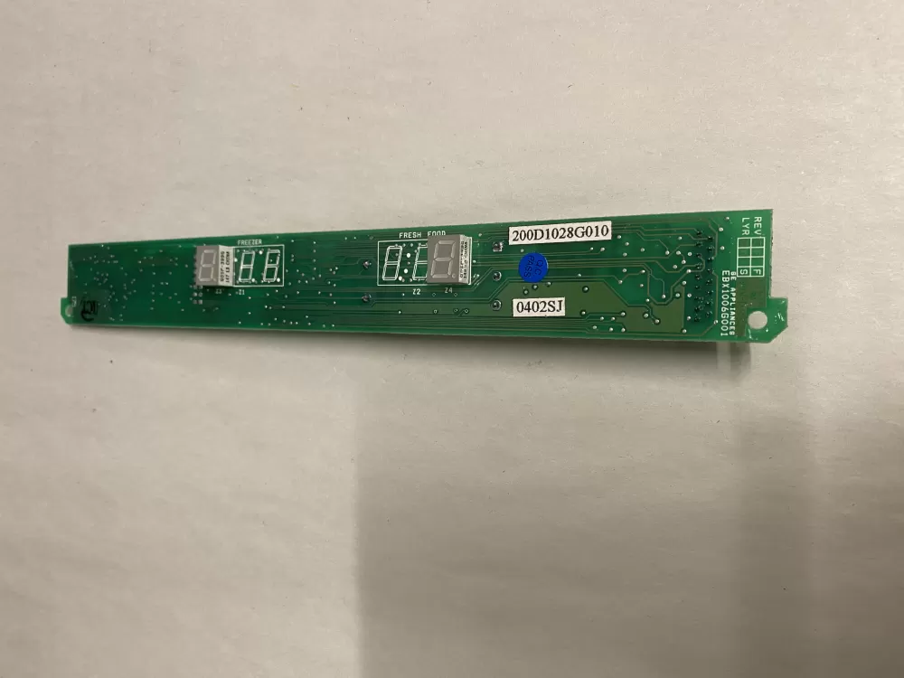 WR55X10522 GE Refrigerator Display Printed Wiring Board