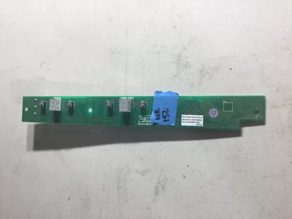 GE Refrigerator User Interface Board Dispenser wr55x10285 AZ45961 | NR152