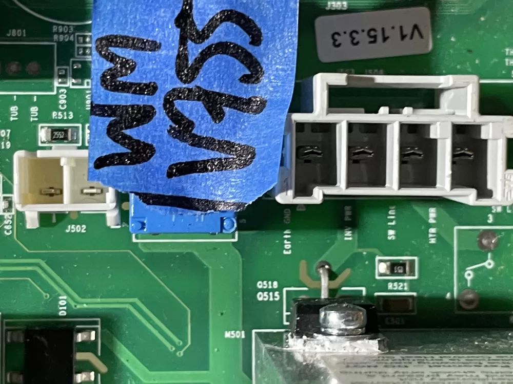 Genuine GE Washer Control Board 290D2883G103 AZ142780 | Wmv755