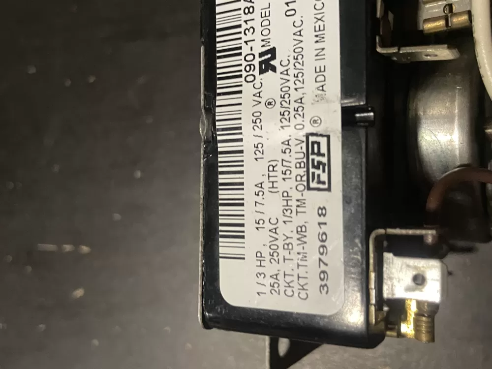 Whirlpool Amana Admiral AP6009056 3979618 3979618R Dryer Timer AZ29038 | WM128