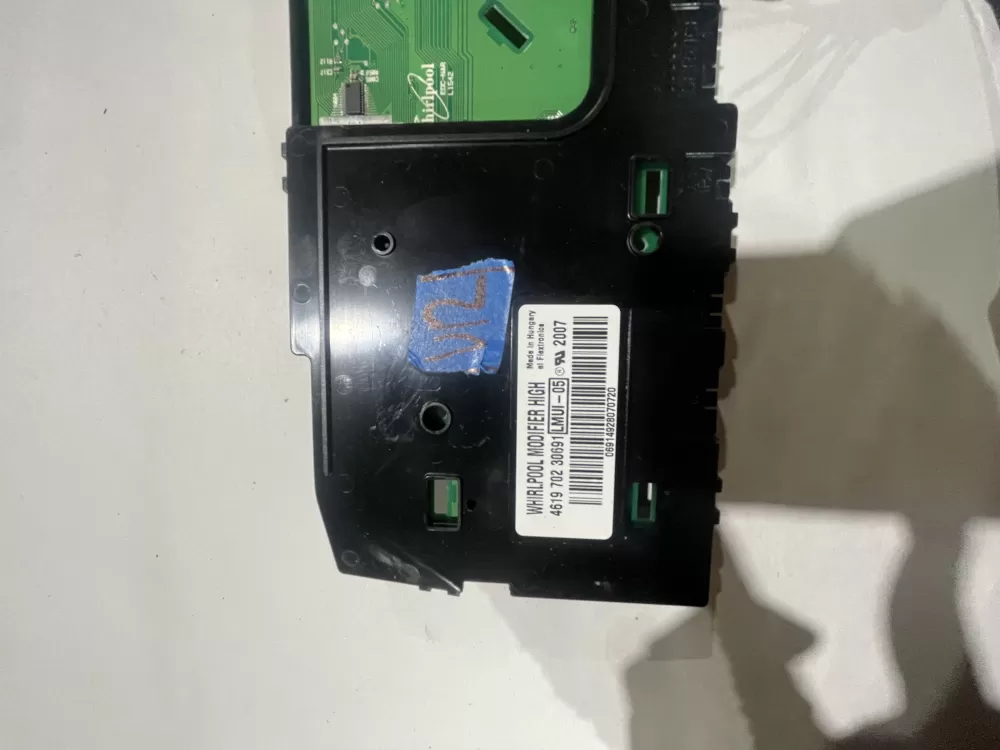 Whirlpool Kenmore CNE70751GWT Washer Control Board AZ187130 | KMV12