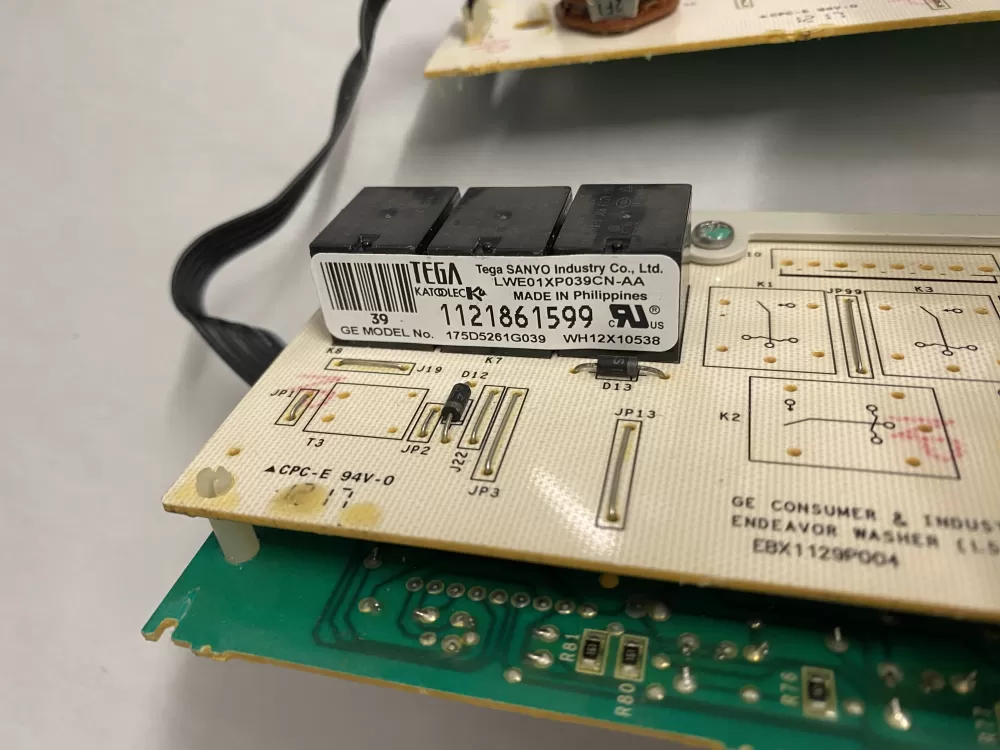 GE WH12X10614 175D5261G039 EBX1129P004 Washer Control Board AZ224115 | BK1759