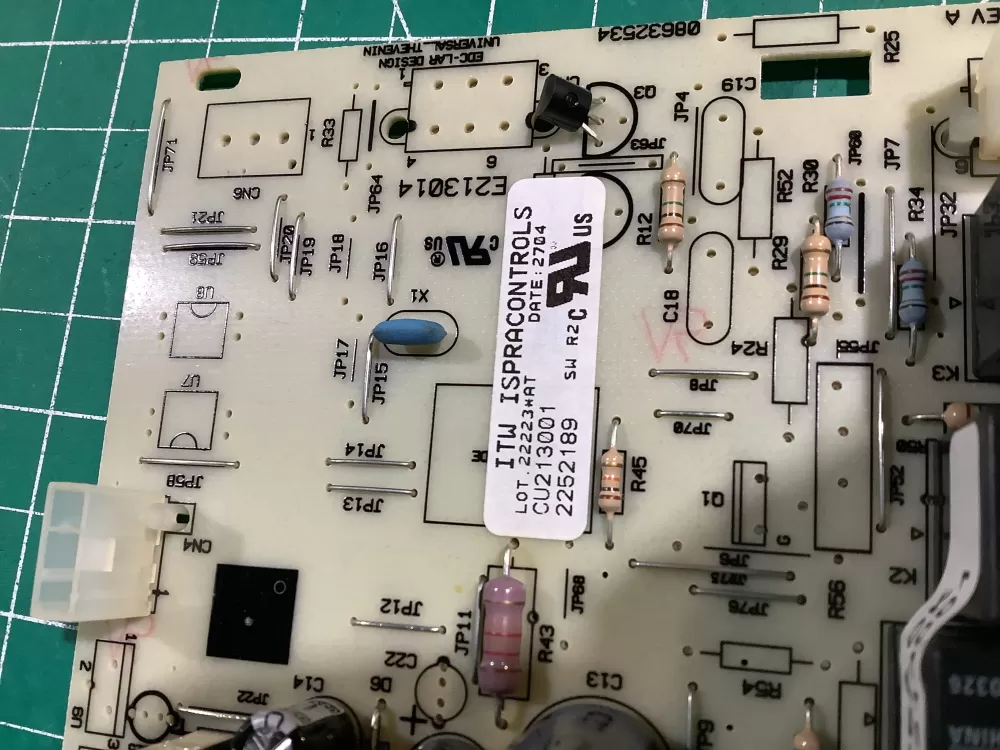 Whirlpool WPW10135090 Refrigerator Main Control Board AZ149600 | NR2493
