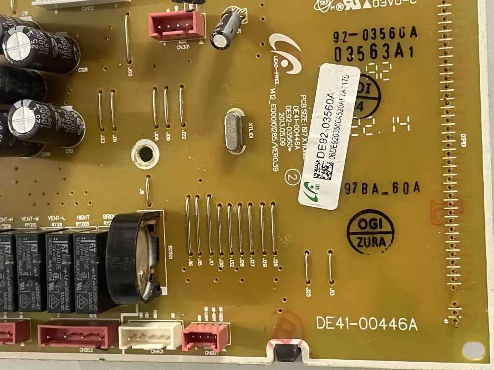 Samsung DE92-03560A Microwave Control Board AZ123810 | KM421