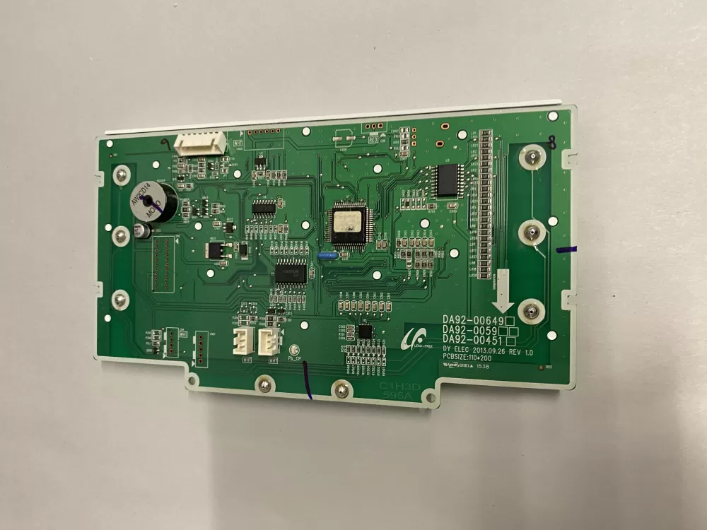 Samsung DA92 00649A Refrigerator Control Board Dispenser AZ220232 | BK1038