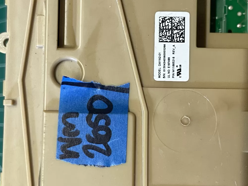 Amana W11665216 Dishwasher Control Board AZ202332 | Wm2650
