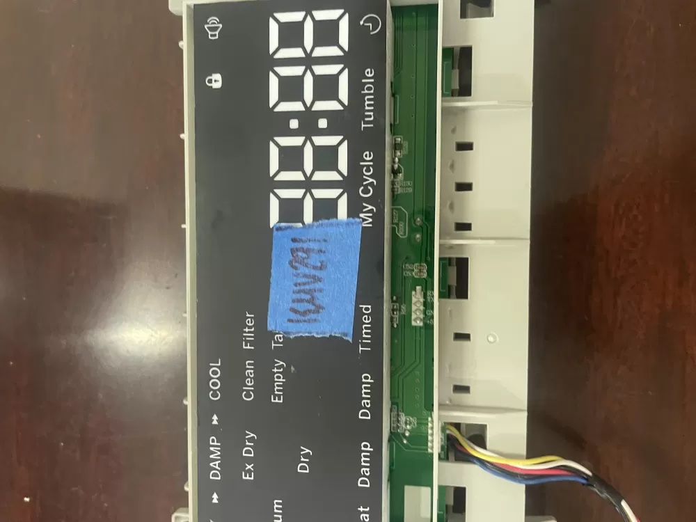 LG 1004435951  V98472H-3-H29  0181800045  CQC13134092543  E303981 Dryer Control Panel