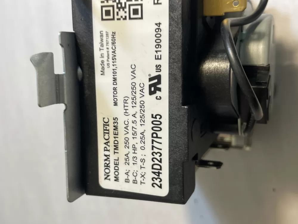 Hotpoint General Electric WE04X25280 Dryer Timer AZ194429 | Wm603