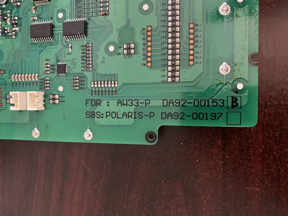 Samsung DA92 00153B Refrigerator Control Board Dispenser AZ32201 | BK1678