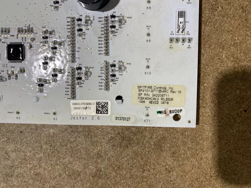 Electrolux 242209711 Refrigerator Control Board AZ67594 | BK1919