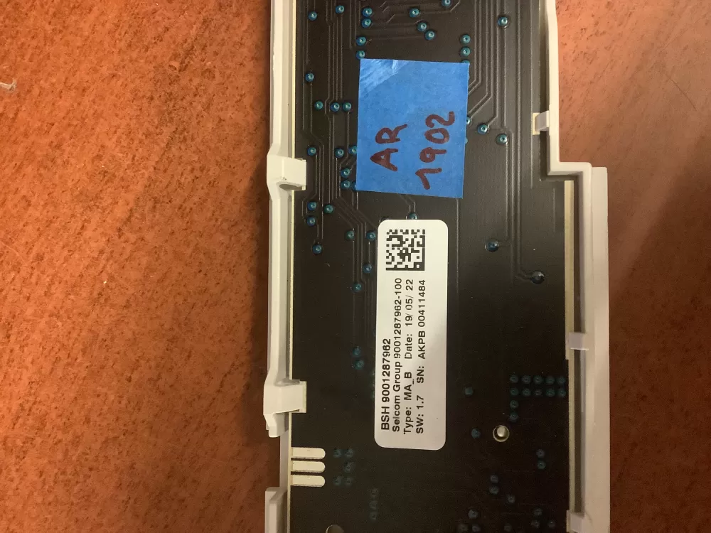  Genuine OEM Bosch Dishwasher Control 9001287962 AZ195721 | AR1902