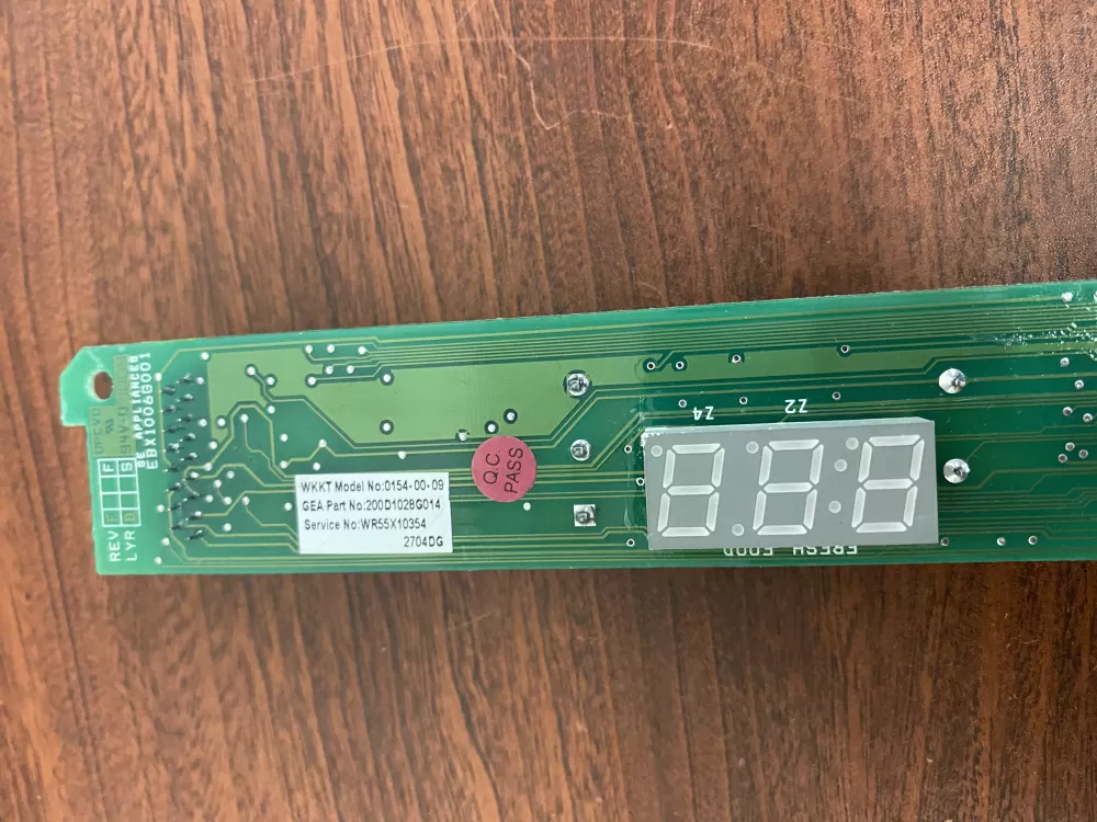GE Refrigerator Control Board 200D1028G014 AZ37153 | BK56