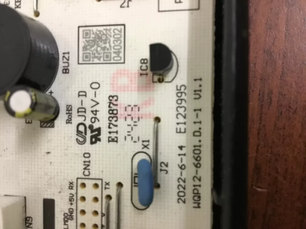 SAMSUNG DISHWASHER CONTROL BOARD PART# DD82-02112A AZ30909 | NR1664