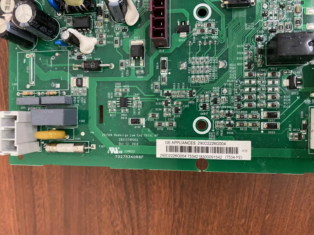 GE 290D2226G004 Washer Control Board AZ30071 | BK334