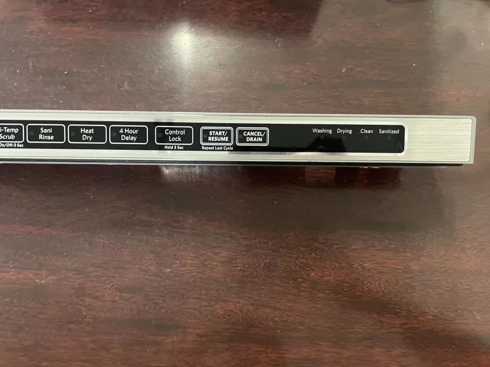 KitchenAid W10195795 W10481117 Dishwasher Control Panel AZ39384 | KMV390