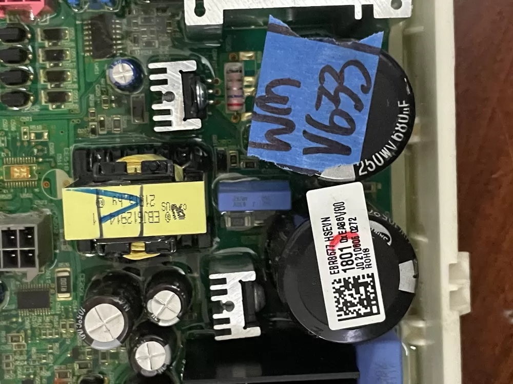 LG EBR86771801 Washer Control Board AZ98869 | Wmv633