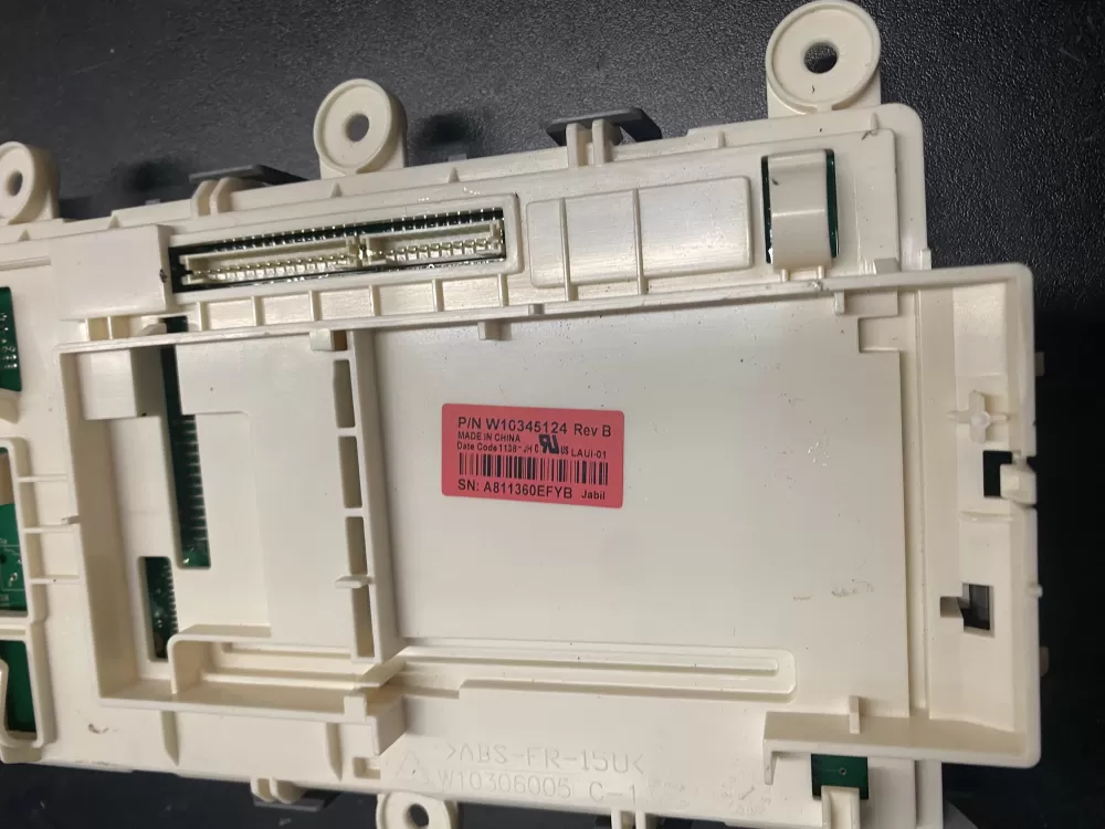 Maytag Whirlpool W10345124 Washer Control Board AZ21822 | BK975