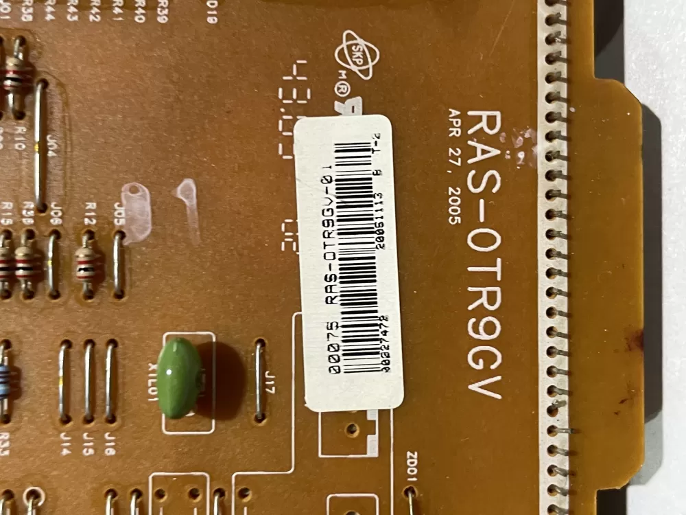 GE RAS-OTR9GV Microwave Control Board De41-00310b AZ143373 | Wm2410
