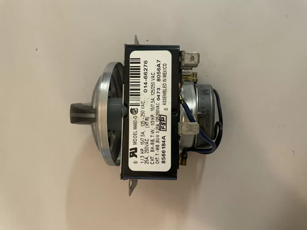 Whirlpool 8566184A 8566184 WP8566184 AP6013380 8566184R PS11746606 Dryer Timer