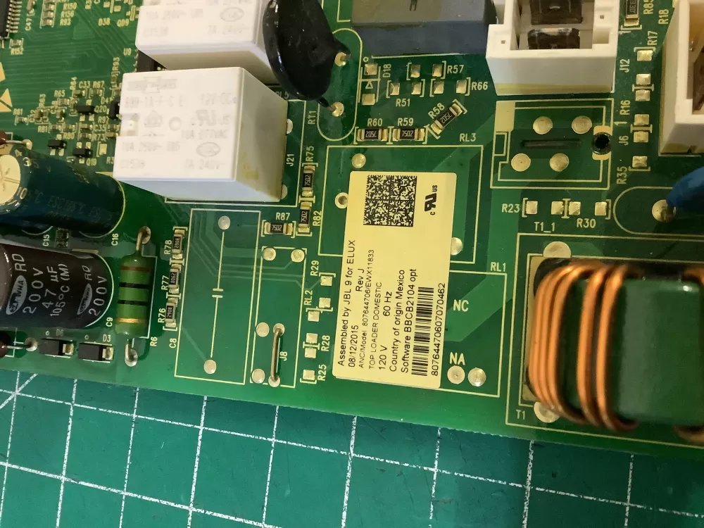 Electrolux 807644706 Washer Washing Machine Control Board AZ204116 | NR334