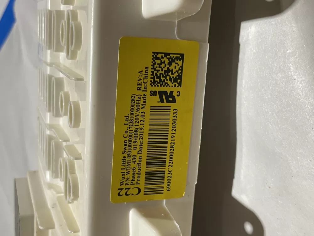 GE WDML0501000000 Washer Control Board UI Display Assembly AZ141376 | Wmv737