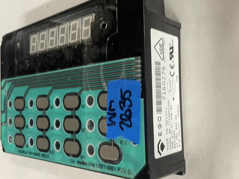 Speed Queen Alliance 202727 Washer Control Board AZ224800 | Wm2635
