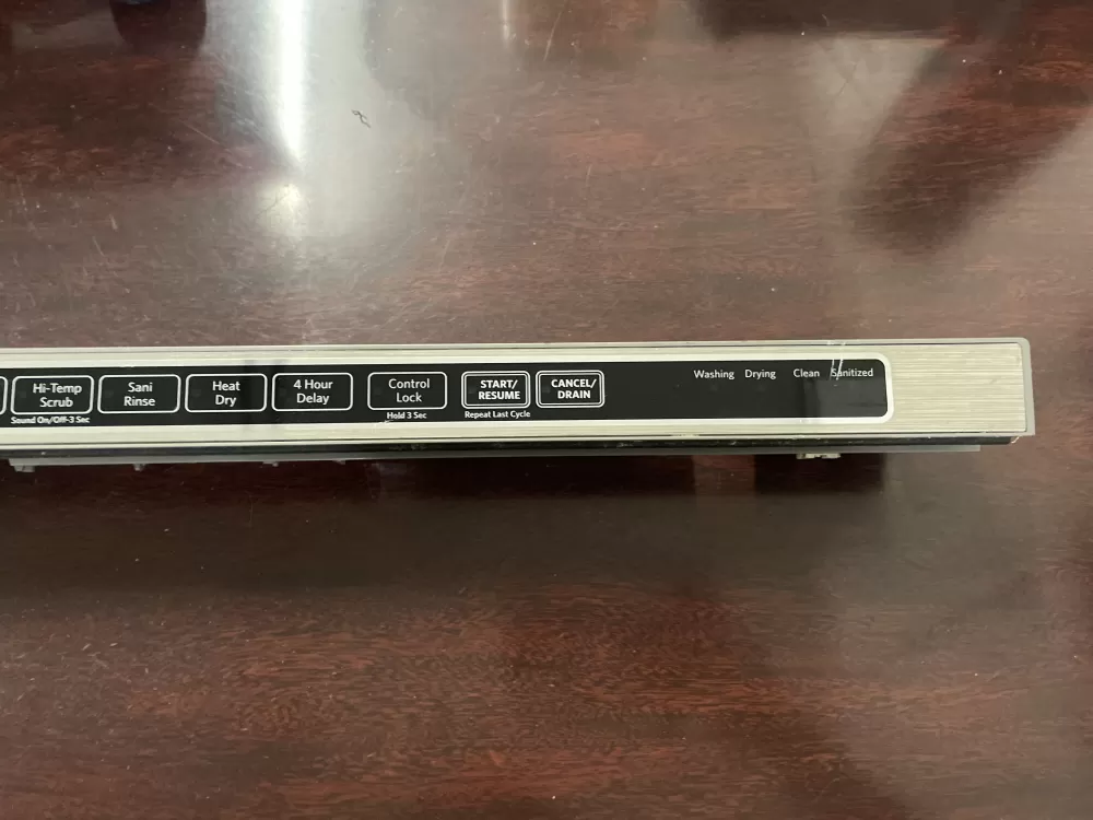 KitchenAid W10195795 W10481117 Dishwasher Control Panel AZ51610 | KMV543I
