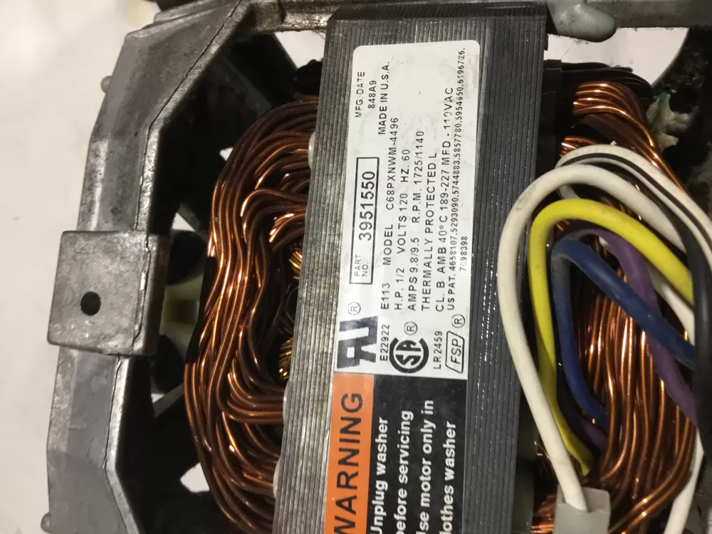 Estate Kenmore 8117 Washer Crosley Inglis Motor AZ100788 | Sl84