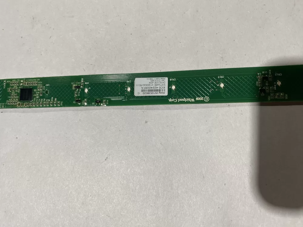 KitchenAid Whirlpool W10538020 Dishwasher Control Board AZ121713 | BKV705