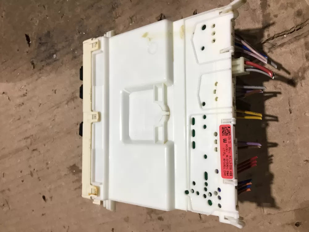 BOSH DISHWASHER CONTROL BOARD ASSEMBLY 9000 671 314 AZ96417 | Sl155