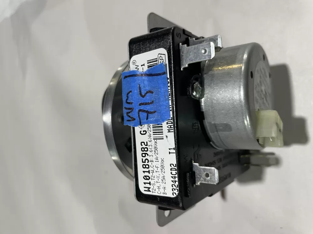 Whirlpool Maytag W10185982 Kenmore WPW10185982VP Dryer Timer AZ149338 | Wm715
