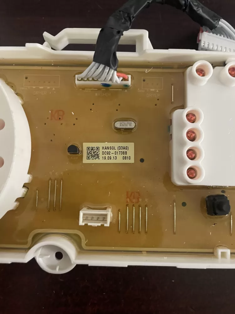 Samsung DC92 01738B DA92 02117A Washer Control Board AZ82736 | KMV438