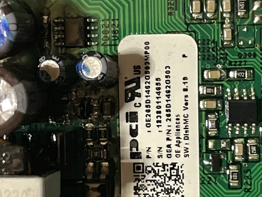 GE 265D1462G502 WD21X24900 Dishwasher Control Board AZ30026 | WM946