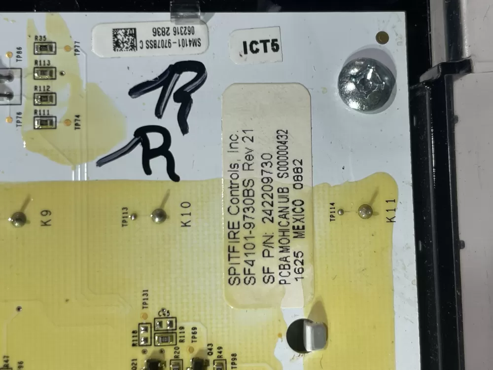 Frigidaire AP6285796 Refrigerator Display Control Board P# AZ141807 | Wm995